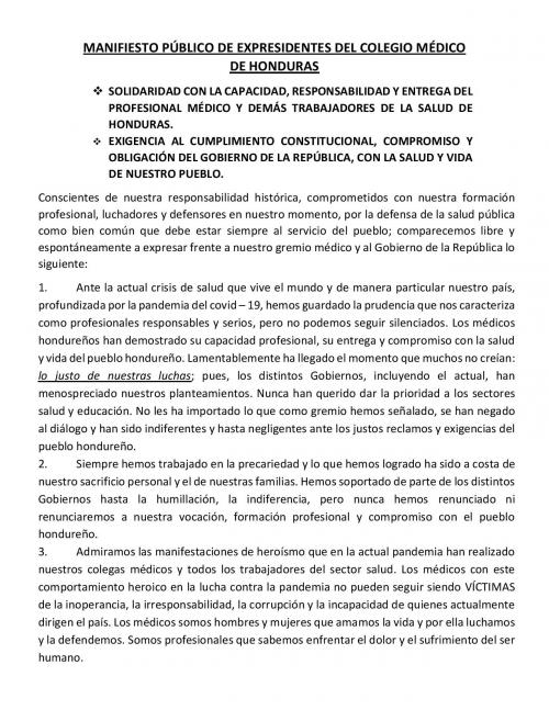 MANIFIESTO PUBLICO 2020 page 001
