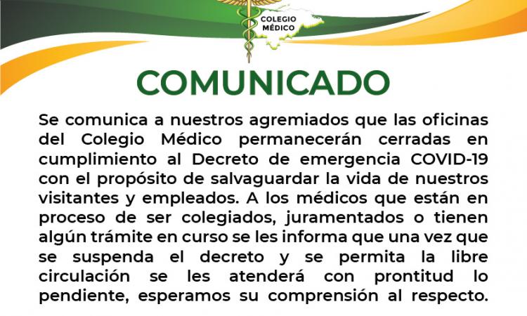 COMUNICADO