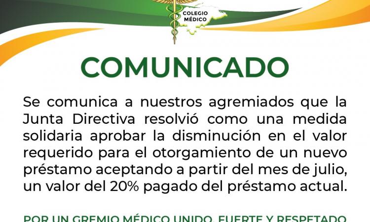 COMUNICADO