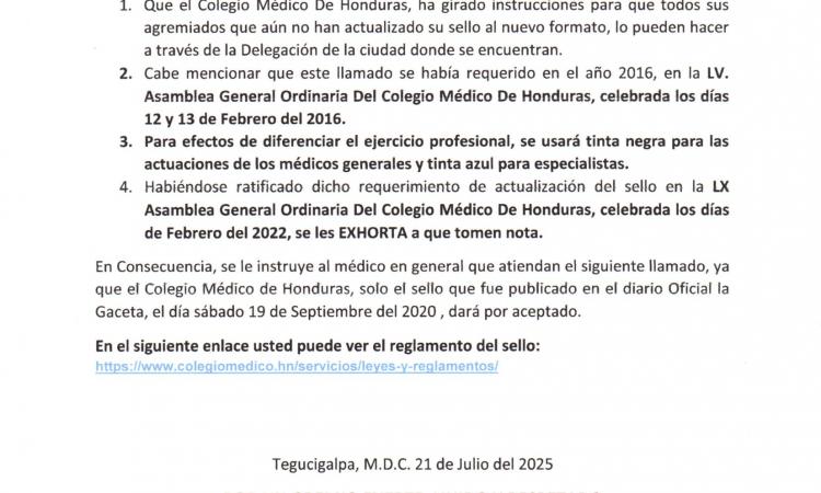 COMUNICADO PÚBLICO