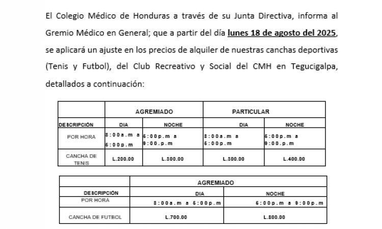 COMUNICADO