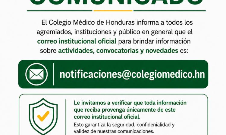 COMUNICADO
